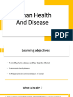 Human Health - and Disease