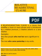 Relative Clause