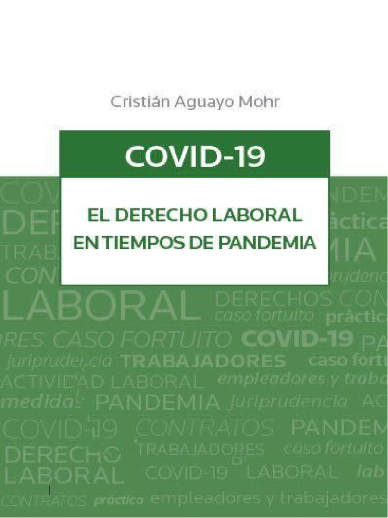 Aguayo Mohr C - COVID-19 El Derecho Laboral en Tiempos de Pandemia ...
