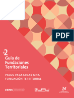 Guía Fundaciones Territoriales 2
