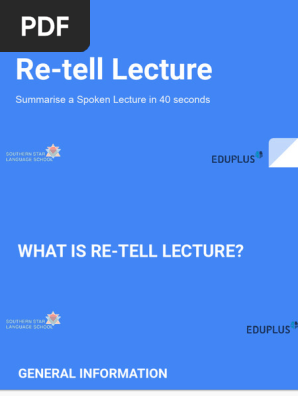 15.1 re-tell lecture