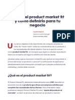 Product Market Fit y Cómo Definirlo para Tu Negocio InboundCycle