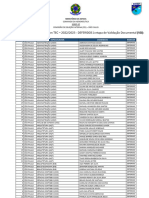 Relação Dos Voluntários Do Qocon Tec - 2022/2023 - Deferidos À Etapa de Validação Documental (VD)