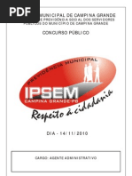 AGENTE ADMINISTRATIVO