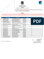 Parcial: Relação Dos Voluntários Que Obtiveram Parecer Na Inspsau E/Ou Na Ap em Grau de Recurso Do Qocon Tec 2022/2023