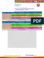 Cuartos de Final - Fixture Vuelta