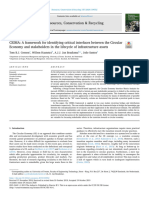 CEIMA. A Framework For Identifying Critical Interfaces Between The Circular Economy and Stakeholders in The Lifecycle of Infrastructure Assets