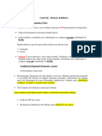 Cliente - Pessoa Jurídica Condição de Pagamento À Vista