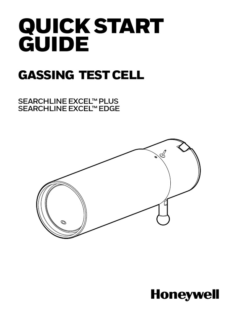 Honeywell Gas Test Cell Quick Start PDF Natural Gas Calibration