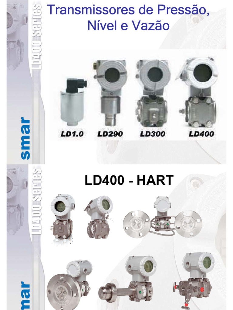 03-Transmissores Pressão Smar | PDF | Capacidade elétrica | Pressão