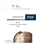 Nélida Berón y Matías Ghilardi (2015) - GEOGRAFÍA ES LA CLAVE. Material de Trabajo. Módulo III, Curso de Ingreso A Las Carreras de Geografía