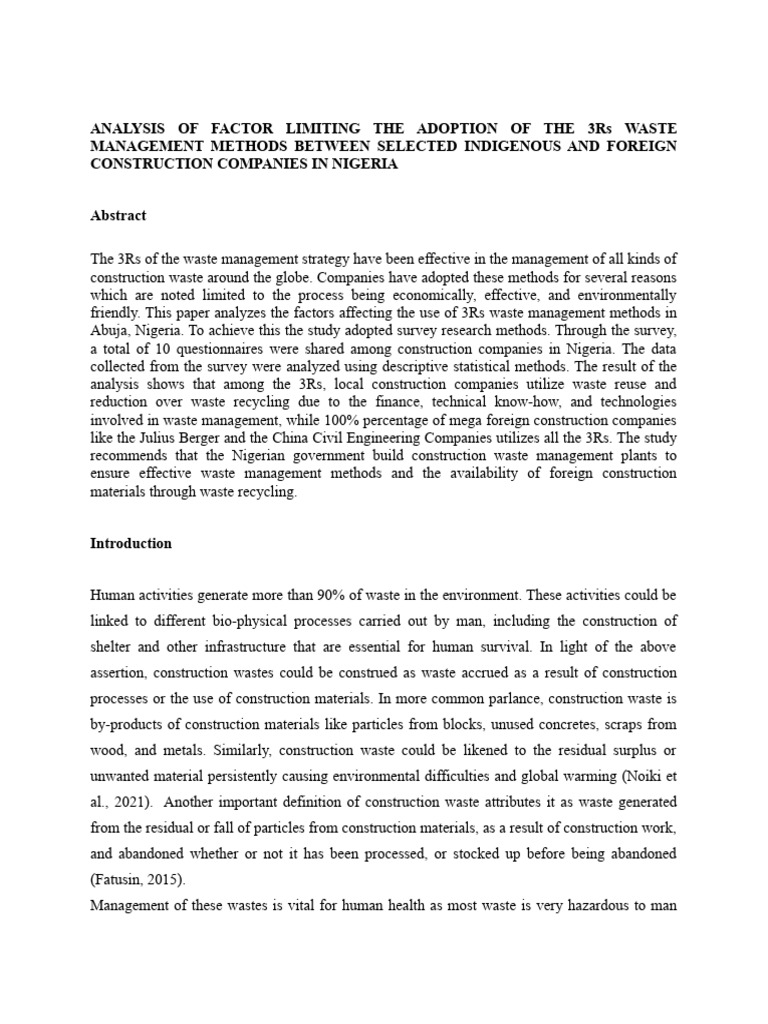 analysis-of-factor-limiting-the-adoption-of-the-3rs-waste-management
