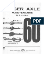 Dana 60 Axle Repair Manual I