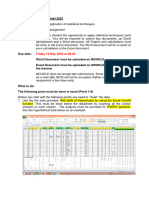 IESV201 Assignment Brief - Data Analysis 2022 2