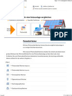 Photovoltaik-Rechner Maschinenhalle Ergebnisse