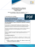 Guía de Actividades y Rúbrica de Evaluación - Tarea 5 - Flujo de Señal en Sistemas de Refuerzo Sonoro