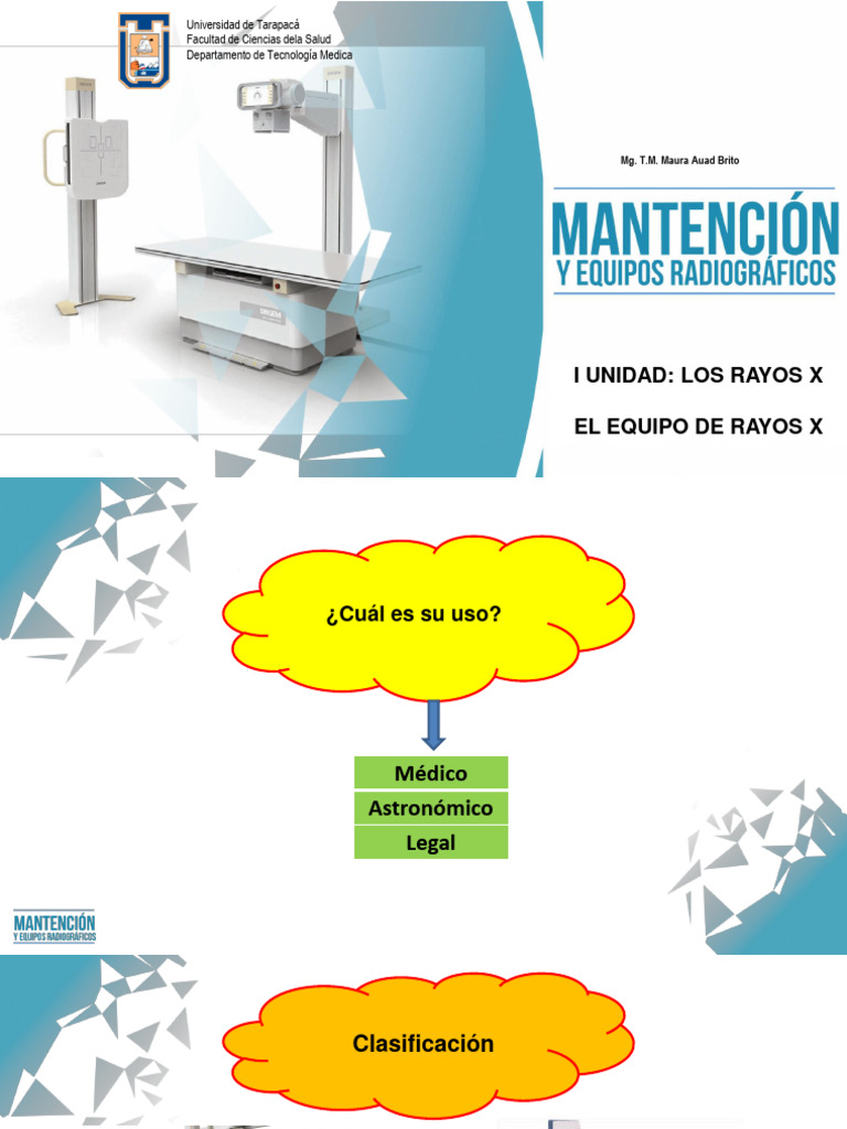 Partes de Un Equipo de Rayos X | PDF