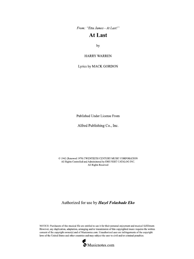 Music Sheets | PDF