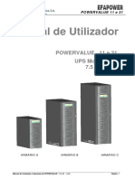 Manual Do Utilizador POWERVALUE 11 e 31 V1.0