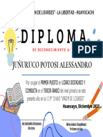 Diploma Certificado Cursillo Verano Infantil Multicolor (13)