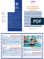 2023 2024 Guide Pratique Animations Aquatiques Piscines M2a