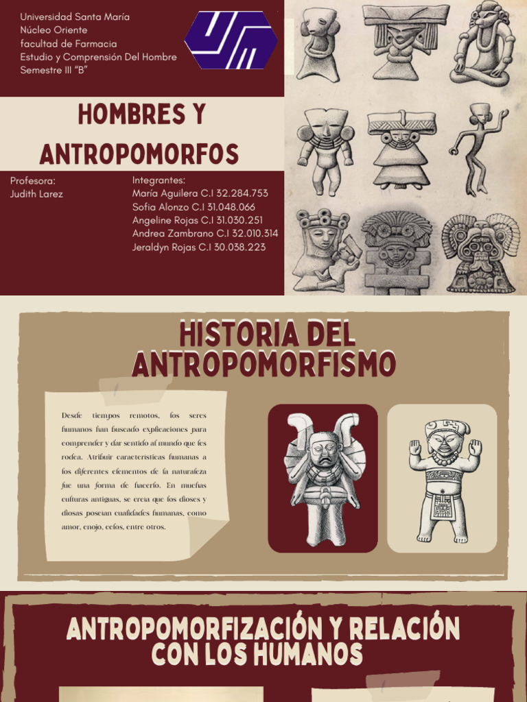 Hombres y Antropomorfos (Estudio y Comp) | PDF | Mente | Antropomorfismo