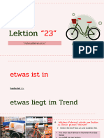 Lektion 23