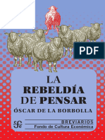 Borbolla, La Rebeldia Del Pensar