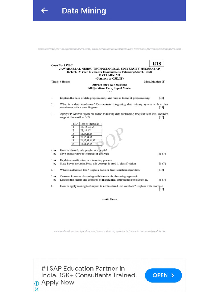Data Mining | PDF