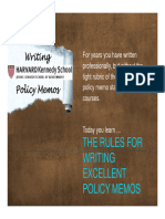 Writing Policy Memos Workshop Herman PDF - Part1