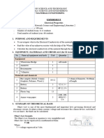 Advanced Programme MSE3326 - Lab2 - Experiment Name