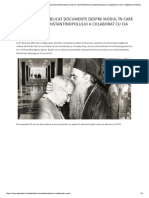 Mass Media A Publicat Documente Despre Modul În Care Patriarhia Constantinopolului A Colaborat Cu CIA - Apărătorul Ortodox
