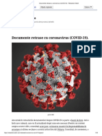 Documente Retrase Cu Coronavirus (COVID-19) - Retraction Watch