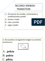 Concurso Lectoescritura