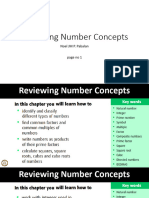 Reviewing Number Concepts