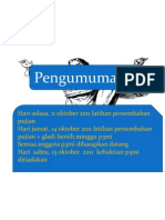 Pengumuman P3MI 2