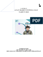 Laporan Kegiatan Boden Powell Day 2023