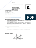 Curriculum Vitae Javiera Garcia Riquelme. (Candidata N°4)