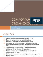 CO - 01 Comportamiento Organizacional