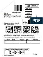 Amazon Order Format