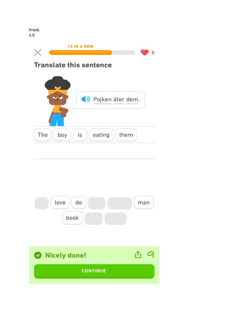 Duolingo Notes PDF