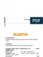 Farmasi Fisika Kelarutan