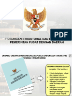 Hubungan Pusat Daerah