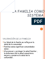 La Familia Como Sistema