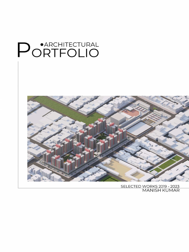 Manish Kumar Architectural Portfolio Pdf