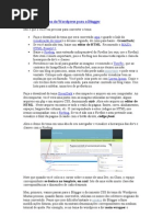 Convert en Do Tema Do Wordpress Para o Blogger