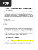 Basic Linux Commands