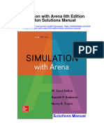Simulation With Arena 6th Edition Kelton Solutions Manual