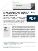 In Silico Investigation of The Association of The - 2016 - Journal of Traditiona