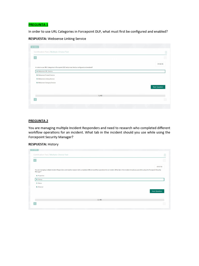 Forcepoint DLP Administrator Exam Guide | PDF | Security | Computer ...